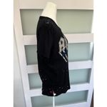 Chaser  AC DC Let There Be Rock Graphic T Shirt Distressed Splatter Black M Photo 1