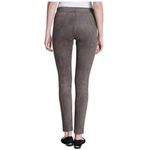 Andrew Marc  Taupe Brown Faux Suede Stretch Pull on Pant Size Medium Photo 2