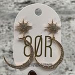 8 Other Reasons Moon And Star Earrings Gold Womens Size OS Photo 2