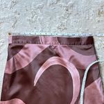 Slate + Willow Slate‎ & Willow Brown Pink Abstract Design Satin Slip Skirt - Size Large Photo 4