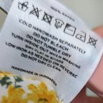 Faithfull the Brand  Floral Mini Dress Yellow As Seen On Taylor Swift Size Small Photo 4