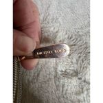 Michael Kors Women's Ivory Zip-Around Wallet Pebble Leather Logo Photo 2