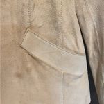 BRAZILIAN LEATHER jacket SPLIT END LTD Size 9 VINTAGE 80s Photo 6