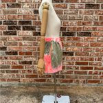 Eldridge neon pink and earth toned tie dyed cloth shorts / L / EUC Size L Photo 6