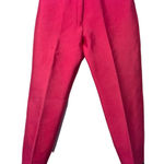 PEREGRINE Womens Ski Pants Size 10 Bright Pink Pockets Zip Close Sun Valley ID Photo 0