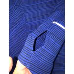 Lululemon Kanto Catch Me Long Sleeve Size 4 Stripe Sapphire Blue Black Top Shirt Photo 7