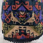Free People  Aztec Embroidered Dress Size 6 Photo 1