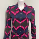 Boden Carnaby Shirtdress | Retro Mod 60’s Print Pink Size 2 Photo 2