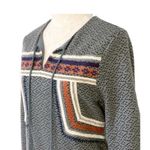 Esley  Embroidered Knit Sweater Dress M Photo 7