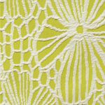 Berlook Light Green Floral Jacquard Cut Out Bikini Top ONLY 64 Yellow Size L Photo 6