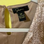 Japna Brown Patterned Blouse Size M Photo 1