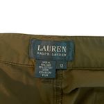 Ralph Lauren Lauren ‎ Sage Green Parachute Cargo Pants Photo 5
