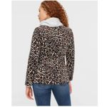 J.Crew NWT  Parke Blazer in leopard stretch corduroy, Black & Tan | Size 6 Photo 1
