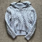 Cropped Sweater Blue Photo 0