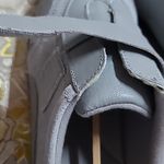 Dr. Scholls  Womens 10 W Slip On Leather Comfort Gray Shoes orthopedic Insoles Photo 5