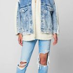 BLANK NYC Denim Sherpa Jacket Photo 0