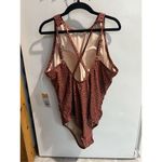 Kona Sol  One Piece Poke-A-Dot Swimsuit Woman’s Size 17 NEW Photo 6