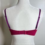Jezebel  Padded Push Up Underwire Bra with lace trim Size 36C Photo 3