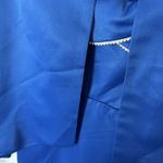 Vintage 80s/90s Sweetheart Column Dress & Puff Shoulder Jacket Set Two Piece Blue Size 6 Photo 4