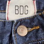 BDG Urban Outfitters Cowboy Jean Dark Wash Mid Rise Embroidery Horseshoe Size 25 Photo 4