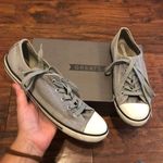 Converse cta low top gray shoes sneakers sz 7 womens Photo 3