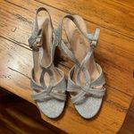 Classy Heels Silver Size 9 Photo 0