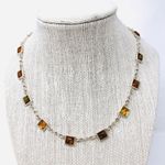 Baltic Amber, sterling necklace, 25.1g Photo 1