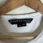 Veronica Beard Shirt Womens XS White Eyelet Ruffle Sleeve Embroidered Top Photo 4