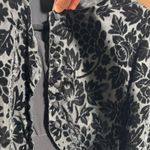 VTG Nostalgia‎ Black Maxi Dress Velvet Floral Jacket 90s Whimsigoth Fairy Grunge Size L Photo 4