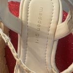 Madden Girl  Womens Beige 1-1/2" Platform Vault Toe Wedge Espadrille Shoes 9M Photo 4