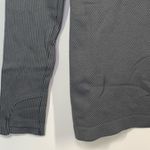 Athleta Women's Black Gray Flurry Base Layer Turtleneck Long Sleeve Top Small Photo 4