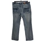 Squeeze Jeans Women's 16W Embroidered Flower Bootcut Denim Pants Blue Photo 13