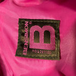 Bensimon Color Block Tan Purple Sporty French Messenger Bag Photo 5