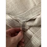 Karl Lagerfeld  Cream Tweed Button Down Basic Jacket Photo 6