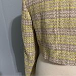 ZARA  Bloggers Fav Luxury Cropped Textured Lapel Collar Long Sleeves Size M Photo 13