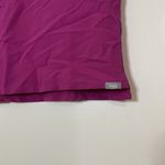 FIGS  purple raspberry polo short sleeve top size XS Photo 1