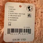 Free People Adella Bralette in Electric Nectar. NWT, size medium . Photo 3