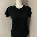 Madewell Whisper Crewneck Black Crewneck Tee XS #A1537 Casual Comfy Cozy Cotton Photo 2
