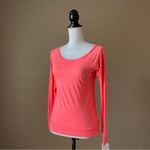 Miami Style  | Hot Pink Long Sleeve Tee Sz S Photo 2