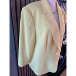 Kasper night yellow jacket blazer size 18W work attire work outfit NWT Photo 3
