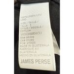 James Perse 100% Linen Shirt Dress Women's Black Short Sleeve 1 Small $350 Photo 3
