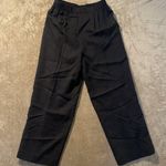 Talbots Vtg  Pants Womens Sz 10 Petite Black Pull On Business Casual Straight Leg Photo 0