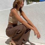 Princess Polly Archer Pants Brown Photo 1