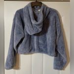 BDG Fuzzy Cropped Hoodie One Size Warm Loungewear Soft Winter Photo 7