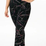 Zyia NWOT  METALLIC PATTERNED 7/8 LEGGINGS Photo 0