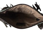 Justin Boots Justin Women Tooled Sunflower Pattern Turquoise Western Rodeo Small Crossbody Photo 5