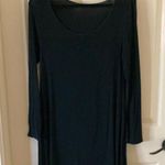 Brandy Melville  Rare Old Style Black Long Sleeve Scoop Neck Dress O/S Ultra Soft Photo 0