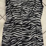 NEW MISHA Susanita Printed Sequin Dress SIZE 10 Black Photo 10