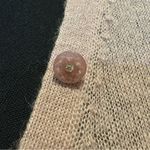 MOTH Anthropologie Mohair Cardigan Sweater Sz S Crystal Button Side Bow Detail Purple Photo 3