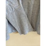 J'Envie Light Blue Viscose Spandex Ribbed Cuff Buttons Shirt Blouse Top Medium‎ Photo 1